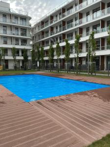 Apartament Turkus 12a z basenem by Holiday Park & Apartments, Ku Morzu