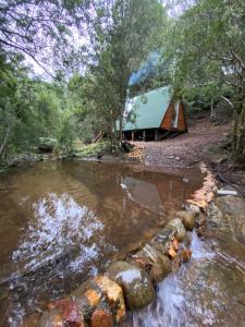 Refugio Minicabaña en medio del bosque con tinaja opcional