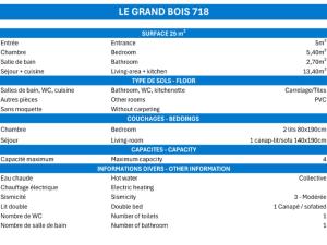 Résidence Grand Bois A - CONFORTABLE 2 PIECES, SKIS AUX PIEDS ET PROCHE DES COMMERCES MAE-2114