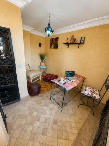 Authentic 5-Bedroom Medina House with Patio, Gym & Workspace