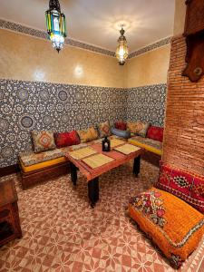 Authentic 5-Bedroom Medina House with Patio, Gym & Workspace