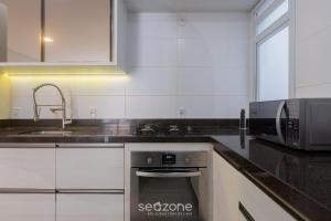 Apto c Churrasq a 1km da Praia Ingleses | RGN0205