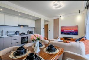 Elegant 1 bedroom furnished apartment Westlands swimming pool great views