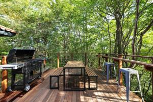 Nasu Haven BBQ カラオケ サウナ満喫の貸切ヴィラ