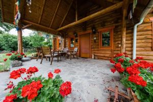 Traditional wooden cottage