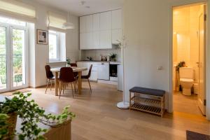 Historic Karaimai Street Balcony Apartment, Trakai, Lithuania