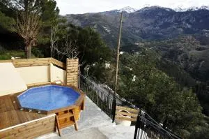 Villa Lakki Heated round pool Jacuzzi - Omalós