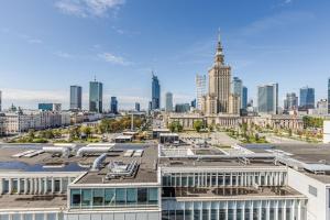 Stunning Studio | Warsaw Skyline | Palace of Culture View