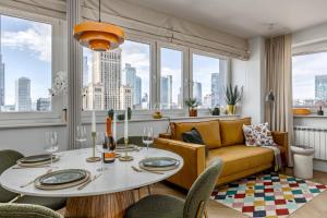 Stunning Studio | Warsaw Skyline | Palace of Culture View