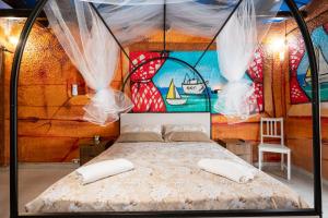 Suite Romantica con SPA Privata, Idromassaggio e Sauna