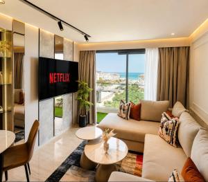 Appartement haut standing avec vue sur la mer