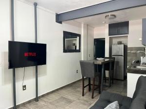 Dpto 1 Ejecutivo con WiFi, Terraza, Parking y Aire acondicionado