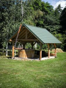 Traditional wooden cottage