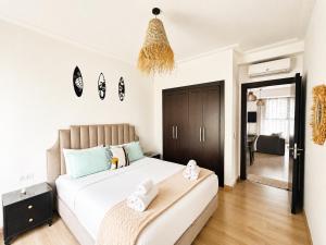 Appartement Vue Mer & Golf - Piscine - Plage 200m - Taghazout Bay