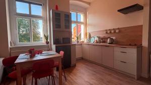 Nad wodą - apartament z widokiem na Wyspę Młyńską
