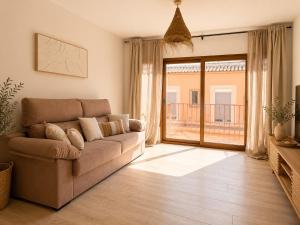 Duplex with private terrace next to the beach