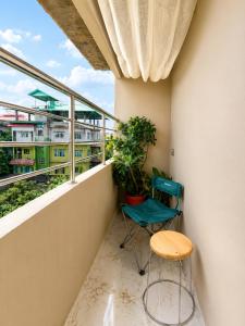 Aaroma Homez AC 1BHK WITH BALCONY