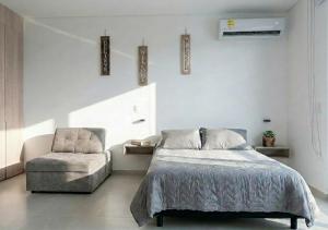 Modern apartment steps from the sea in Santa Marta