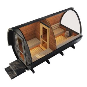 Luxury Cabin with Sauna Jacuzzi and Views Sleeps 10