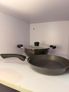 Modern Studio Apartment with Projector and kitchen
