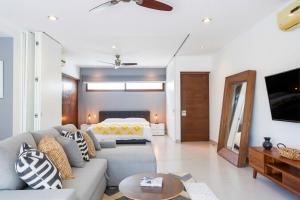 Bright 1 BD with private Terrace near TULUM