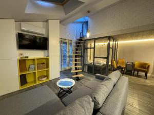 Balcony Bliss Main Square Loft
