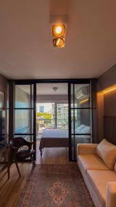 Depto premium en Palermo con balcón, pileta, gym