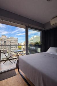 Depto premium en Palermo con balcón, pileta, gym