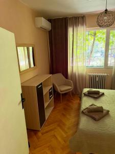 SN Flat Free Parking Metro Access Near to Airport