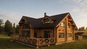 Private lakeside holiday house with fireplace, sauna, hot tub - Ezernams Dzintars