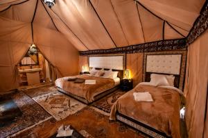 In sahara Luxury camp