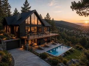 Beautiful Cabin Mountain View