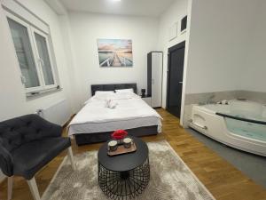 Premium Jacuzzi Apartment-Free parking garage