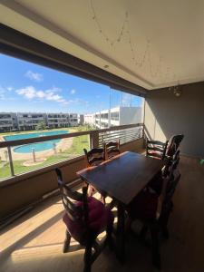 Luxury Apartment with Pool View in Sidi Rahal
