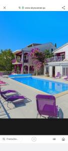 Beachfront villas Pinky-Superior heated pools and jacuzzi just 25 m from see