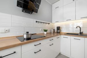 Spacious Apartment with Air Conditioning, Desk and Balcony by Noclegi Renters