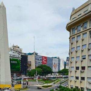 Bright in the city, Obelisco view