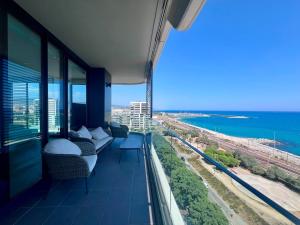 Beachfront with pool and great views