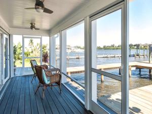 Waterfront Cottage Rental with a Heated Pool on the Indian River in Florida
