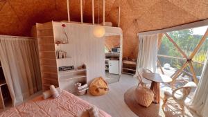 Domo 2 - Glamping para 2 con pile y parrilla en Cruz del Sur, Chapadmalal - Hola Sur