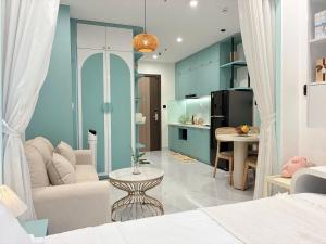 1 Giường đôi Romatic Luxury Vinhome Grand Park