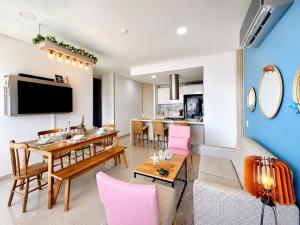Apartamento en Santa Marta con Playa Privada