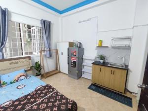 Q1 căn hộ studio gần chợ Bến Thành, full nội thất