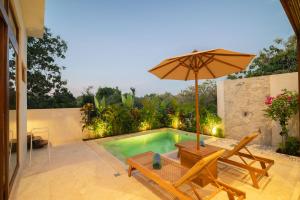 Sylva Villas, two luxury units close to Balangan beach with jungle view