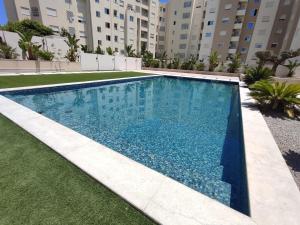 Cozy appartement with partial sea view Family only