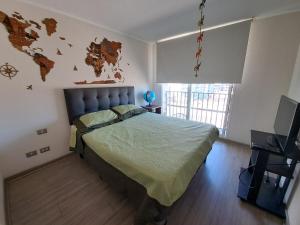Departamento en Stgo sur amueblado