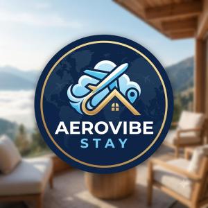 1Bhk AeroVibe Stay - Near Airport Rooftop Flights View