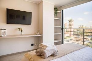 Ñuñoa Oasis Chic Studio for 2 guests