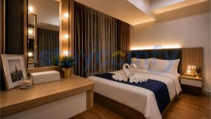 2BR Pollux Habibie B2801 City and Sea View