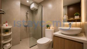 2BR Pollux Habibie B2801 City and Sea View
